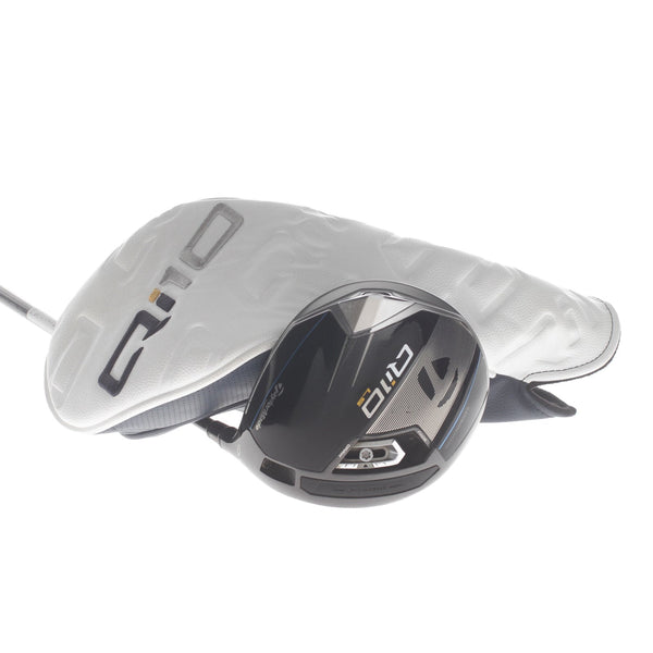 TaylorMade Qi10 LS Graphite Mens Right Hand Driver Stiff - Hzrdus Smoke Red RDX 6.0 60g