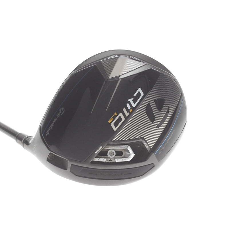 TaylorMade Qi10 LS Graphite Mens Right Hand Driver Stiff - Hzrdus Smoke Red RDX 6.0 60g
