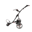 Motocaddy S1 3-Wheel Electric Trolley 18 Hole Lead Acid - Black White