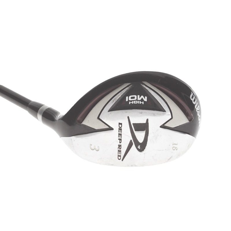 Wilson Deep Red Graphite Mens Right Hand 3 Hybrid Regular - Wilson