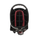Wilson Deep Red Cart Bag - Black/Red/White