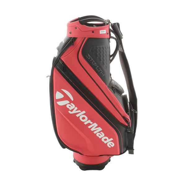TaylorMade Stealth Cart Bag - Black/Red