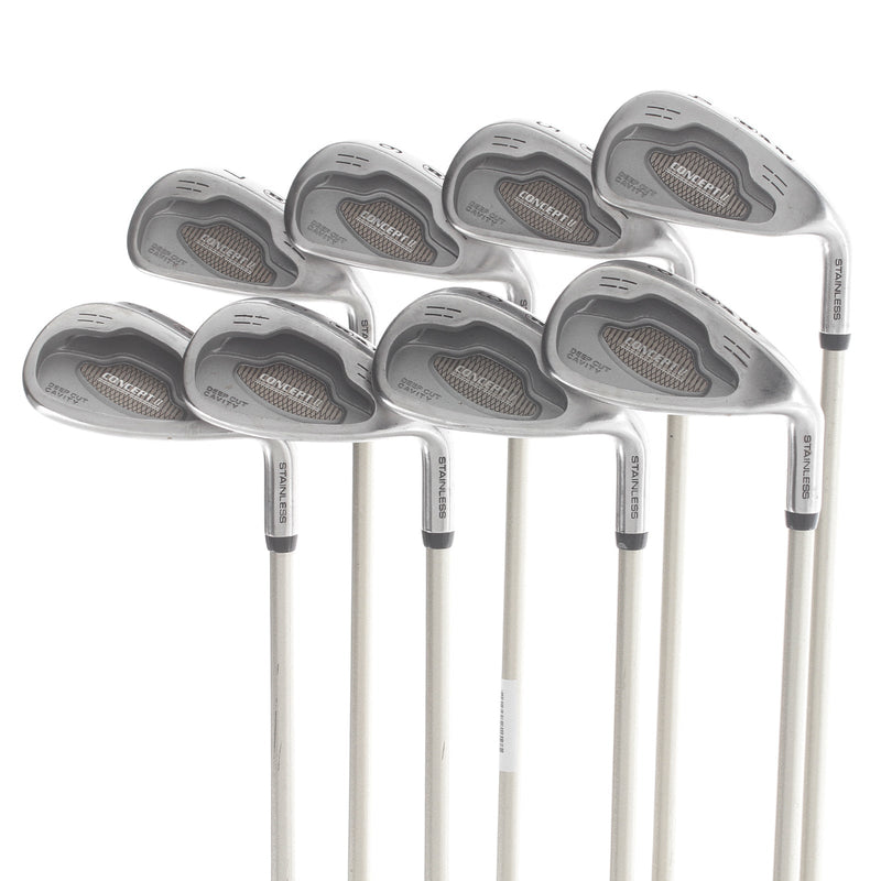 Ram Concept II Graphite Mens Right Hand Irons 4-SW Uniflex - Ram Concept II