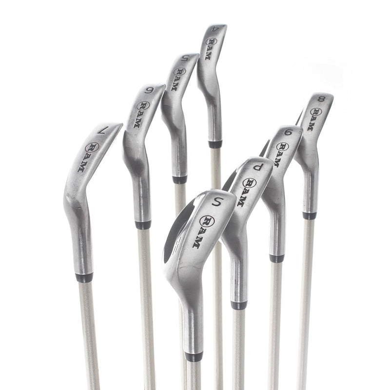 Ram Concept II Graphite Mens Right Hand Irons 4-SW Uniflex - Ram Concept II