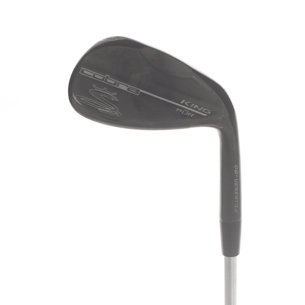 Cobra King PUR Black Steel Mens Right Hand Gap Wedge 8 Bounce Versatile Grind Stiff - Cobra