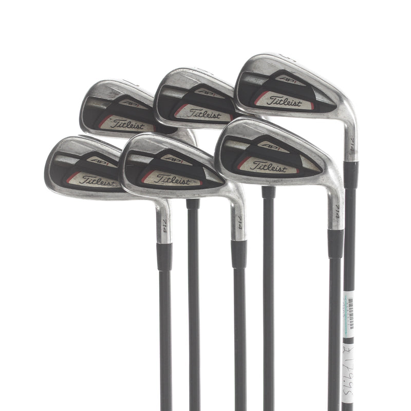 Titleist 714 AP1 Graphite Mens Right Hand Irons 5-PW Senior - Kuro Kage 65g