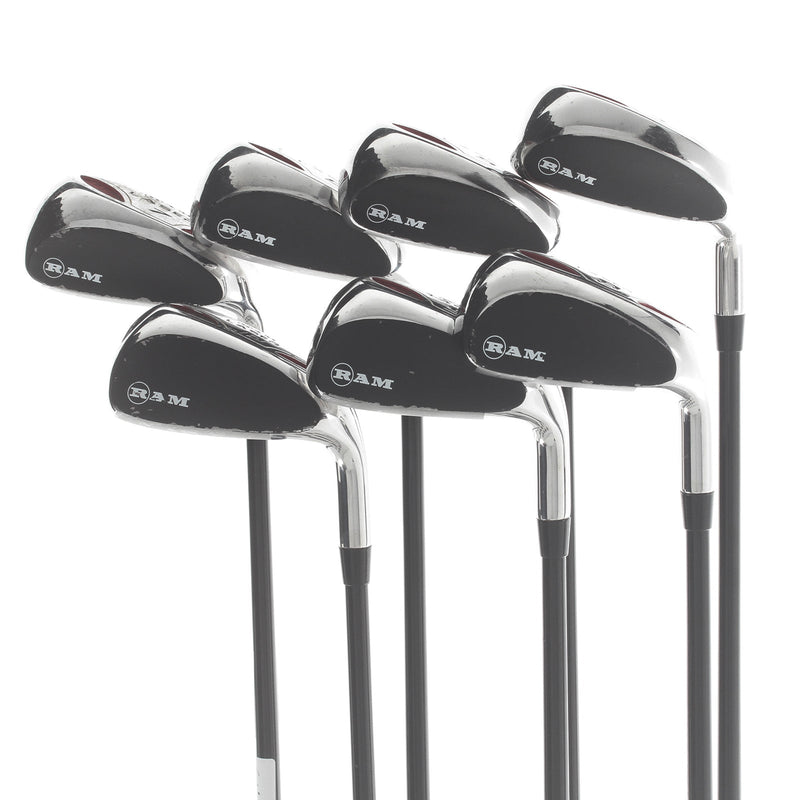 Ram Laser Graphite Mens Right Hand Irons 4-PW Regular - Ram