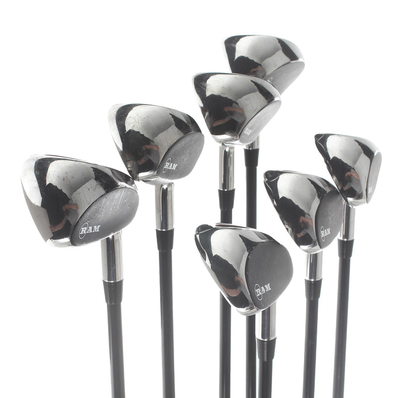 Ram Laser Graphite Mens Right Hand Irons 4-PW Regular - Ram