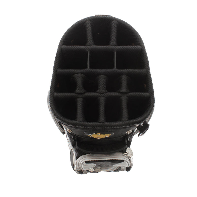 Golden Bear Cart Bag - Grey/Black