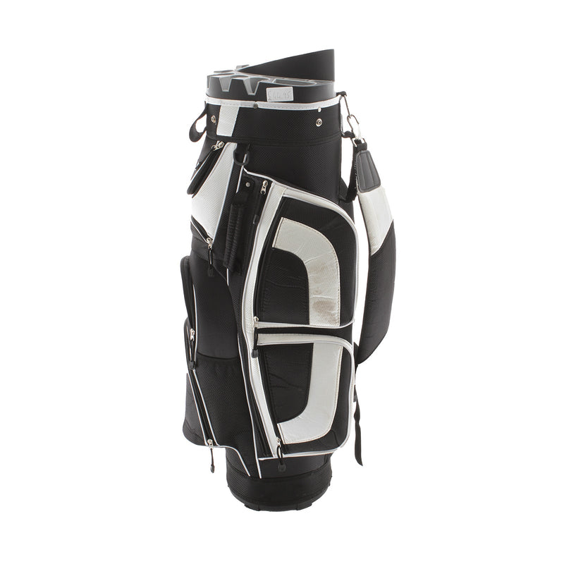 Longridge Cart Bag - Black/White