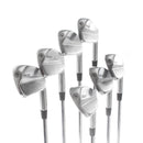 Ping i500 Steel Mens Right Hand Blue Dot Irons 4-PW 1* Upright Stiff - Dynamic Gold 120