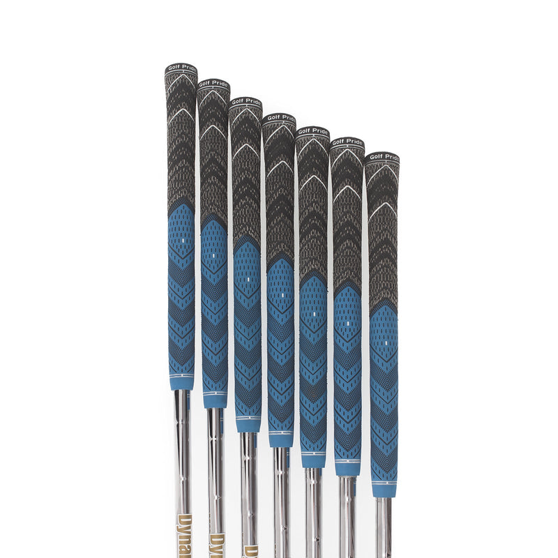Ping i500 Steel Mens Right Hand Blue Dot Irons 4-PW 1* Upright Stiff - Dynamic Gold 120