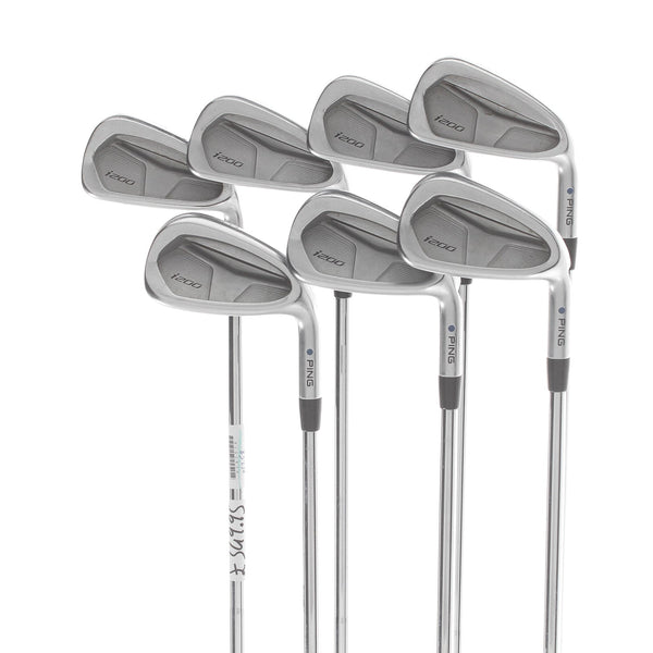 Ping i200 Steel Mens Right Hand Blue Dot Irons 4-PW 1* Upright Regular -