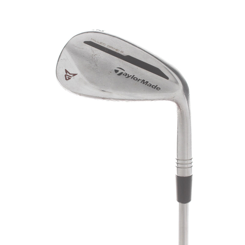 TaylorMade Milled Grind 2 Steel Mens Right Hand Gap Wedge 52* 9 Bounce SB Grind Stiff - Dynamic Gold