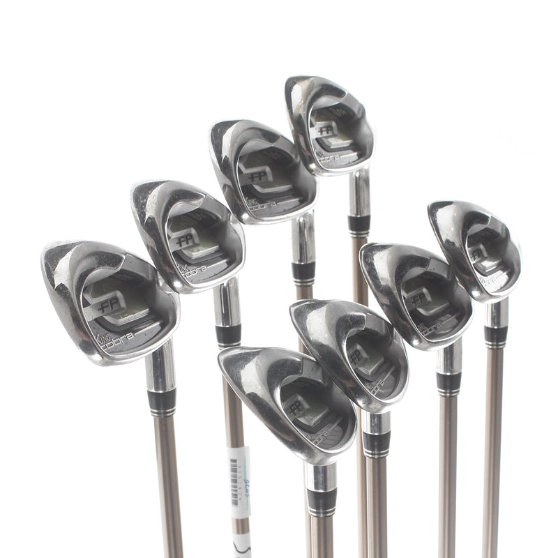 Cobra FP Graphite Mens Right Hand Irons 5-GW+SW Senior - Aldila VS Proto-HL 65-A