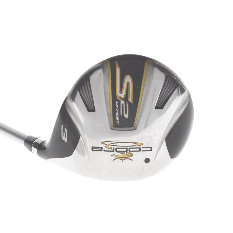 Cobra King S2 Offset Graphite Mens Right Hand Fairway 3 Wood 15* Lite - Fujikura Fit-On Max 55 FW