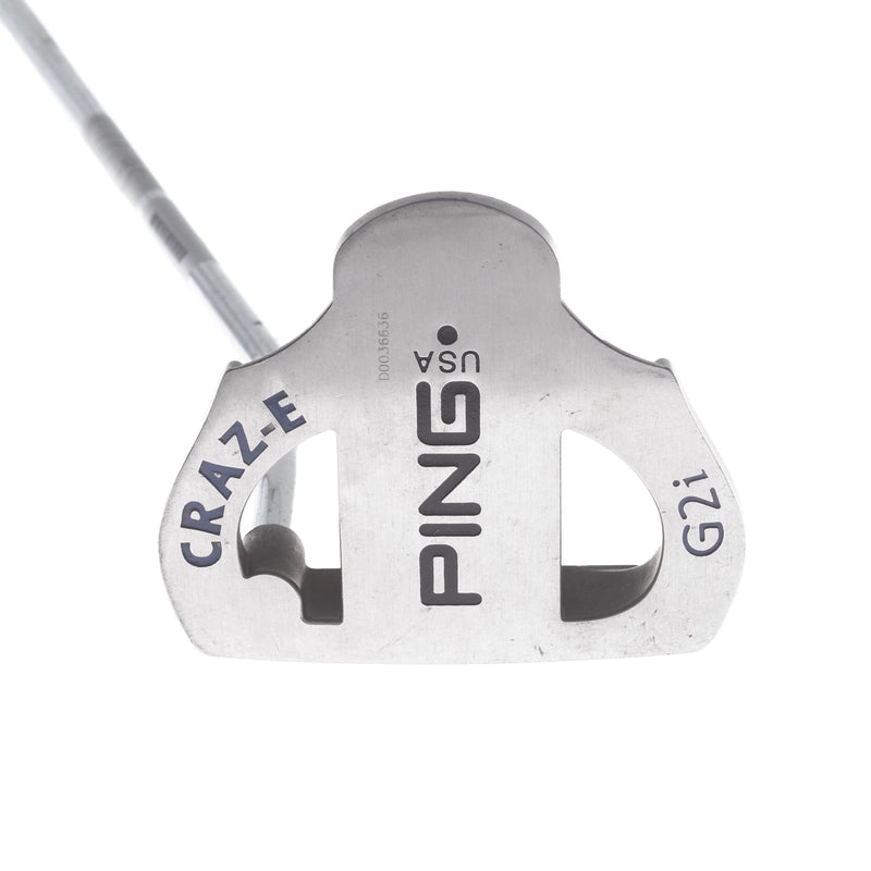 Ping Craz-E G2i Mens Right Hand Putter 35" Mallet - Winn Pro 1.60