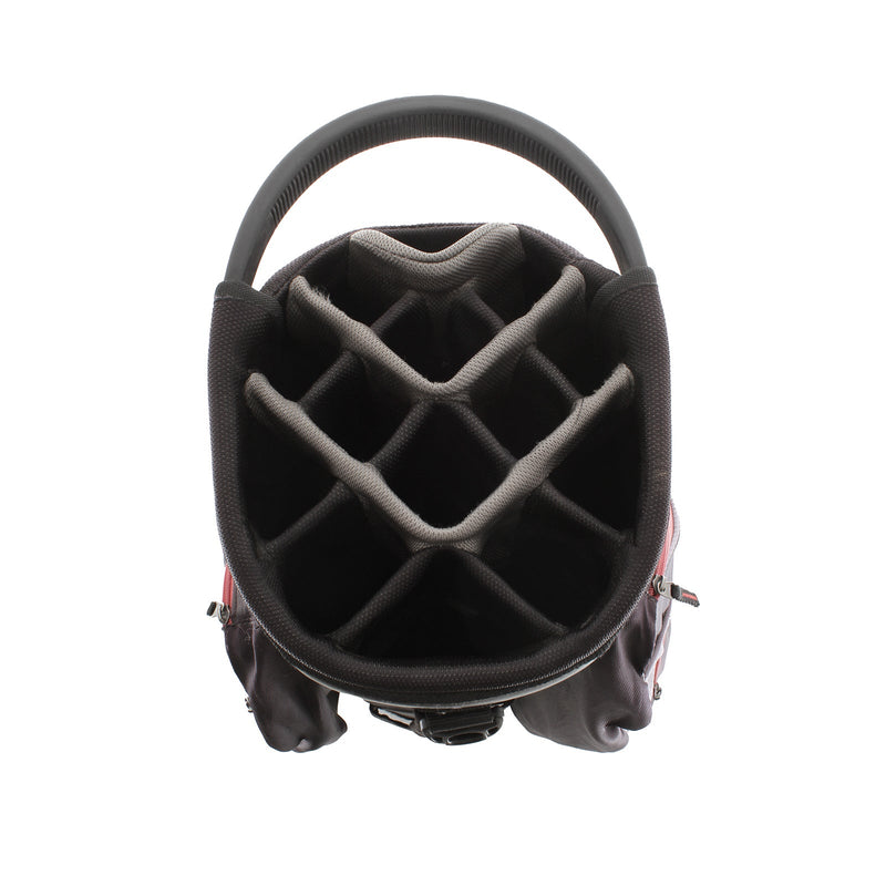 Motocaddy Club Series Cart Bag - Black/Red