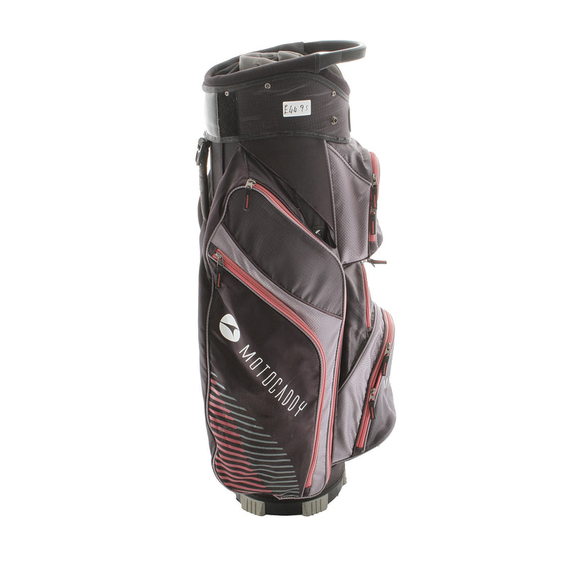Motocaddy Club Series Cart Bag - Black/Red