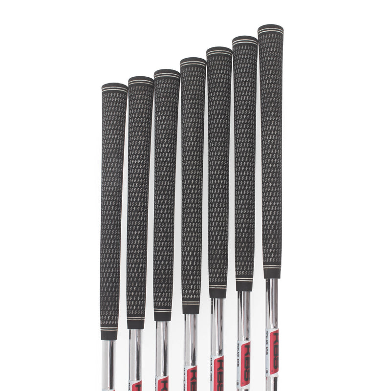 Benross Delta X Graphite Mens Left Hand Irons 5-SW Stiff - KBS Tour 105