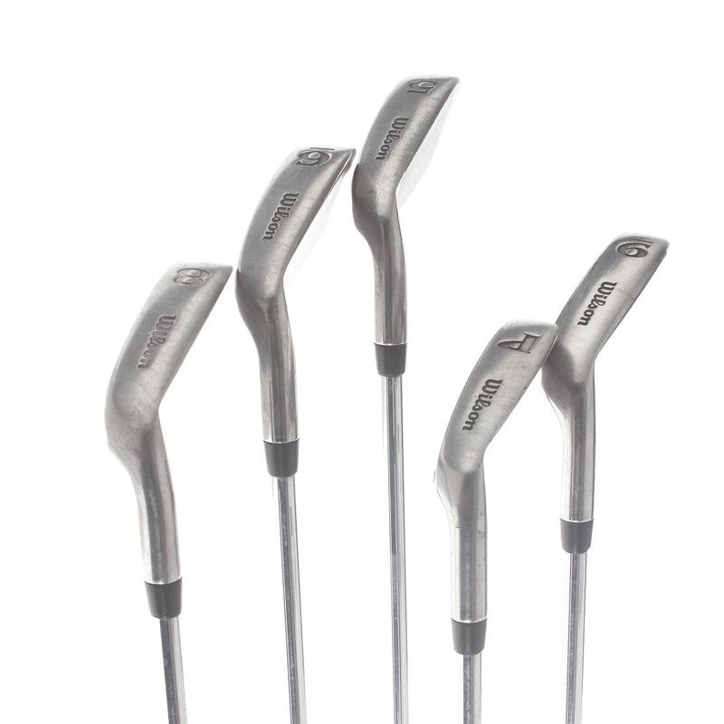 Wilson Deep Red Steel Mens Right Hand Irons 5-PW Regular - Wilson