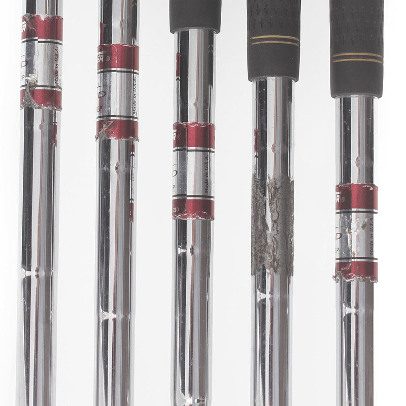 Wilson Deep Red Steel Mens Right Hand Irons 5-PW Regular - Wilson