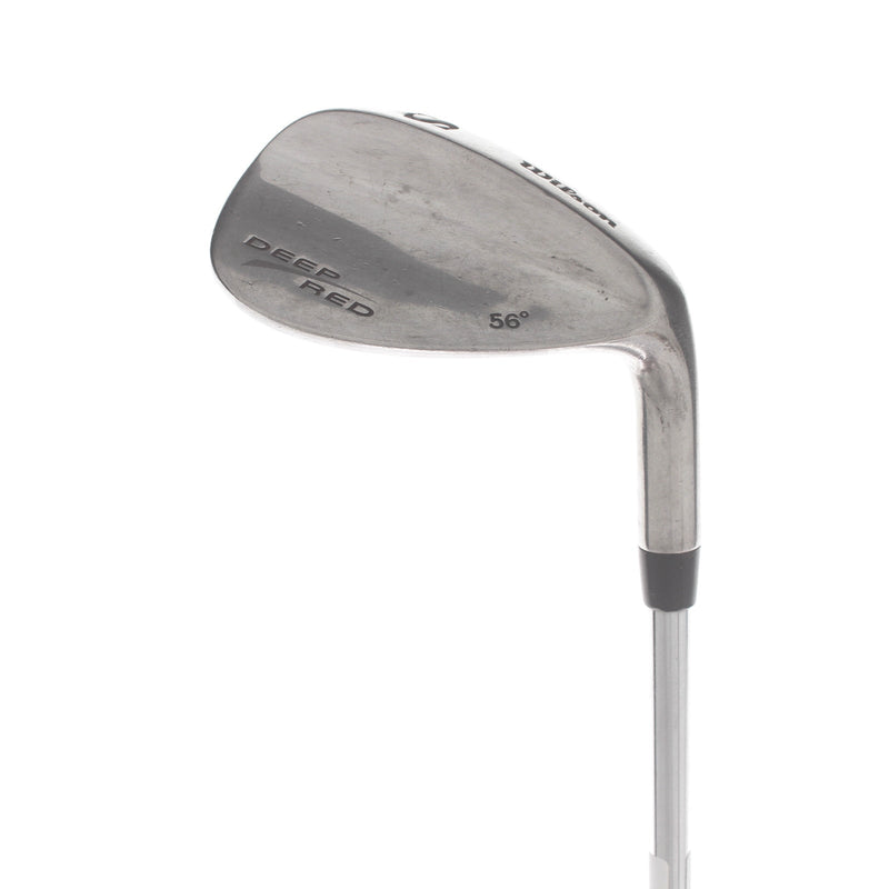 Wilson Deep Red Steel Mens Right Hand Sand Wedge Regular - Wilson