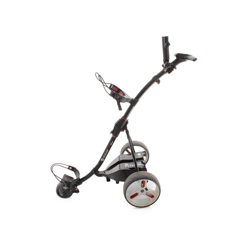 Motocaddy S1 3-Wheel Electric Trolley 18 Hole Lithium - Black Red