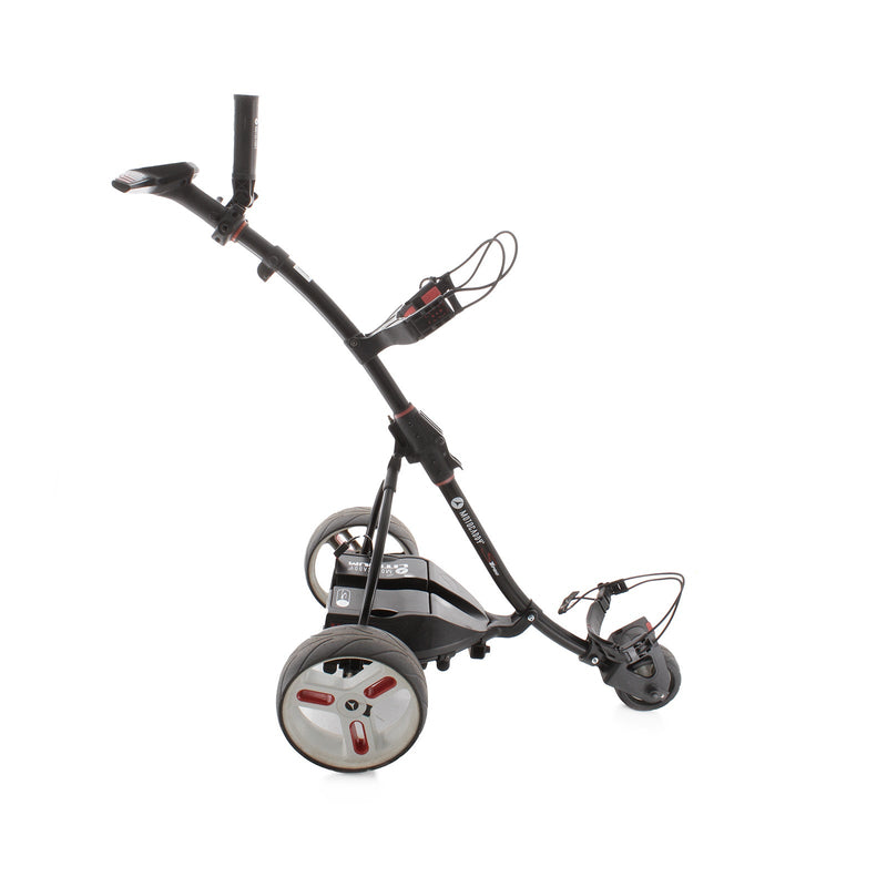 Motocaddy S1 3-Wheel Electric Trolley 18 Hole Lithium - Black Red