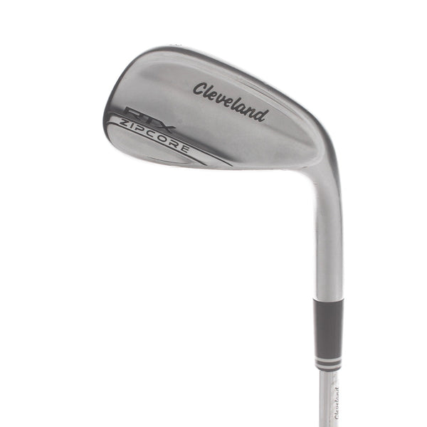 Cleveland RTX Zipcore Steel Mens Right Hand Gap Wedge 10 Bounce Mid Grind Wedge - Dynamic Gold Spinner