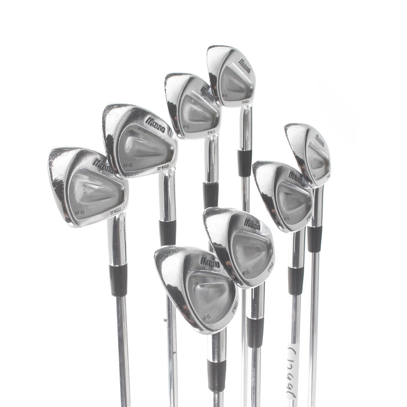 Mizuno MP-60 Steel Mens Right Hand Irons 3-PW Regular - Dynamic Gold R300