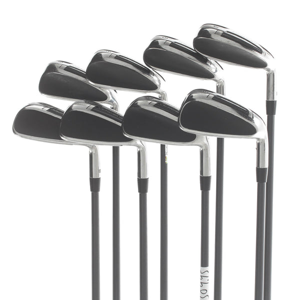Cleveland Launcher HB Graphite Mens Right Hand Irons 4-SW Senior - Miyazaki Blue 6A