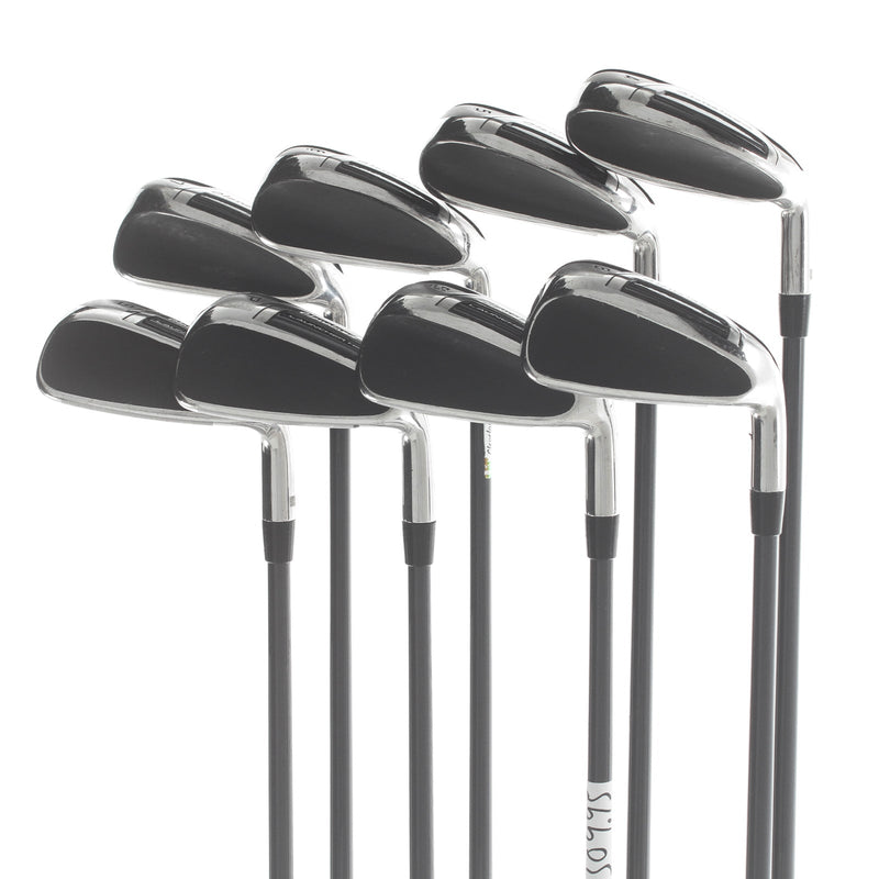 Cleveland Launcher HB Graphite Mens Right Hand Irons 4-SW Senior - Miyazaki Blue 6A