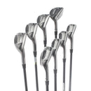 Cleveland Launcher HB Graphite Mens Right Hand Irons 4-SW Senior - Miyazaki Blue 6A