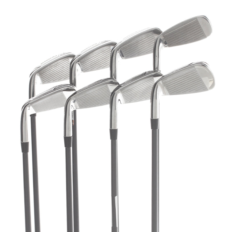 Cleveland Launcher HB Graphite Mens Right Hand Irons 4-SW Senior - Miyazaki Blue 6A
