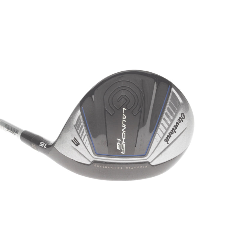 Cleveland Launcher HB Graphite Mens Right Hand Fairway 3 Wood 15* Regular - Miyazaki C.Kua 5R