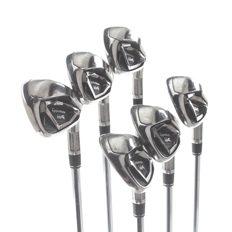 TaylorMade M4 Steel Mens Right Hand Irons 5-PW Stiff - KBS Max 85