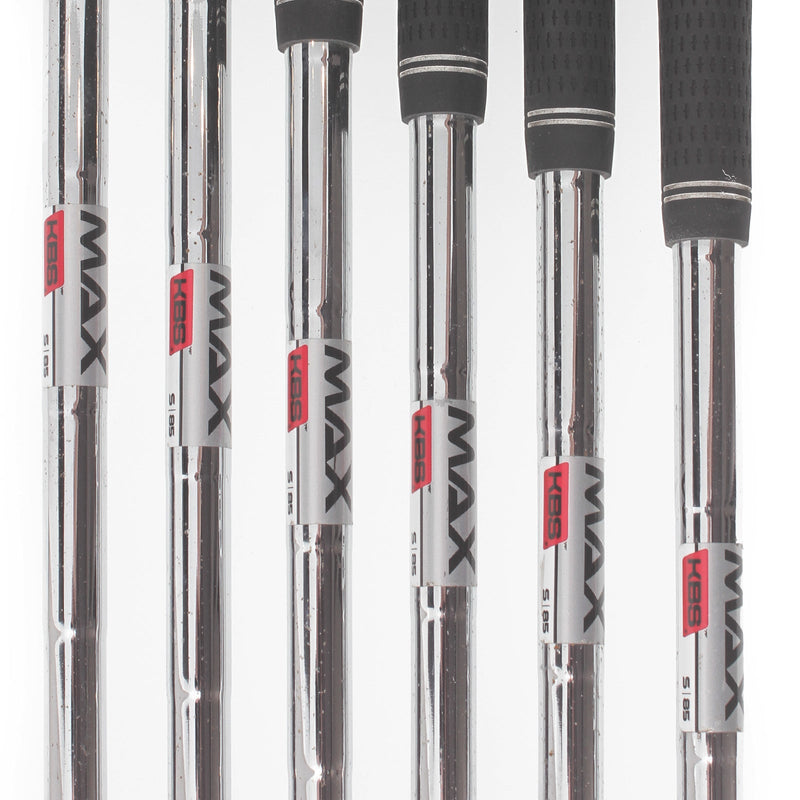 TaylorMade M4 Steel Mens Right Hand Irons 5-PW Stiff - KBS Max 85