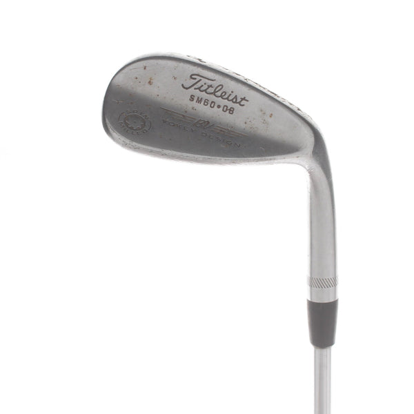 Titleist Vokey Design Steel Mens Right Hand Lob Wedge 8 Bounce Wedge - Dynamic Gold
