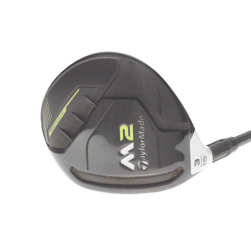 TaylorMade M2 2017 Graphite Mens Left Hand Fairway 3 Wood 15* Regular - M2 Reax 55
