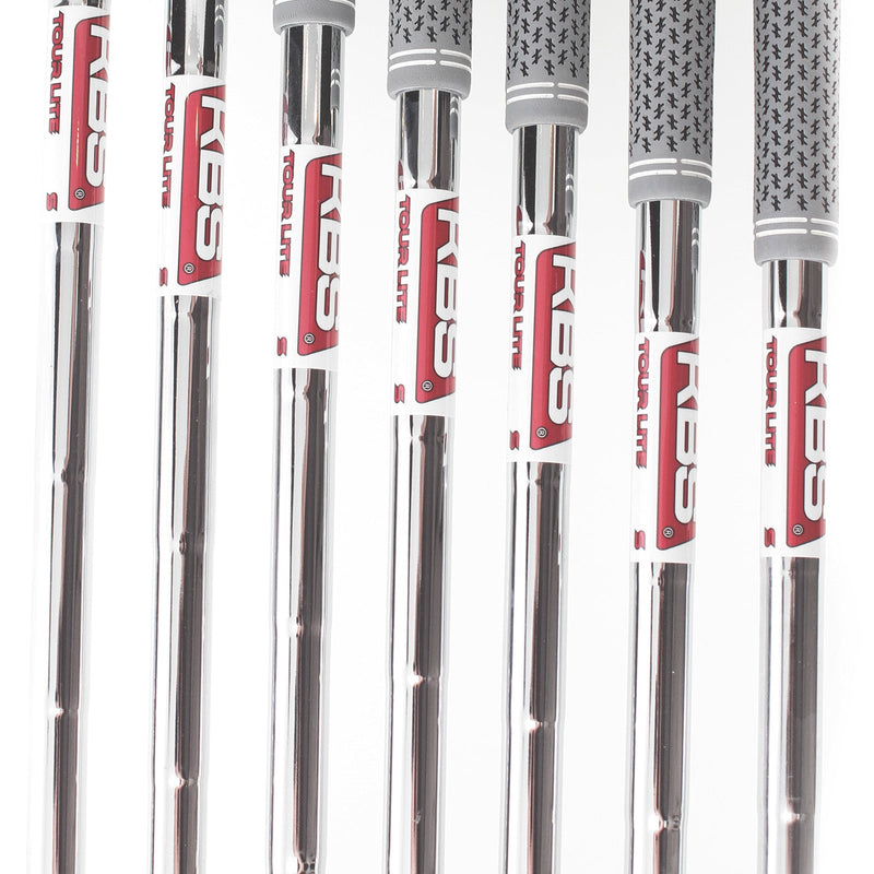 Wilson Dynapower Forged Steel Mens Right Hand Irons 4-PW Stiff - KBS Tour Lite