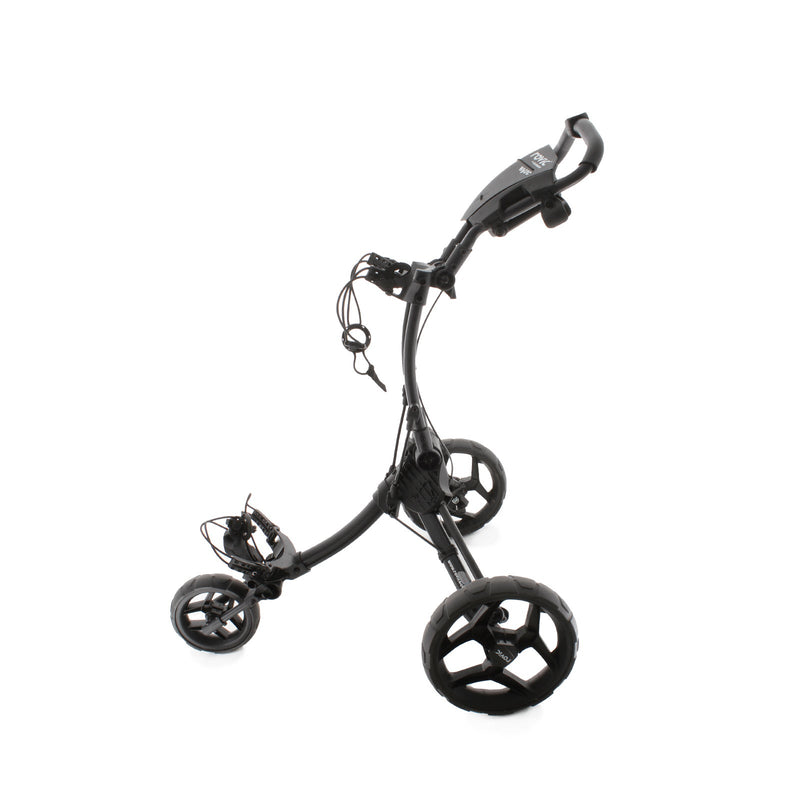 Rovic RV1C 3-Wheel Push/Pull Trolley - Black