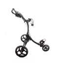 Rovic RV1C 3-Wheel Push/Pull Trolley - Black