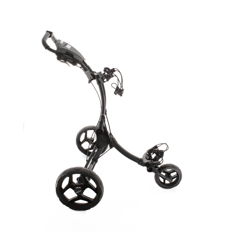 Rovic RV1C 3-Wheel Push/Pull Trolley - Black