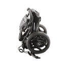 Rovic RV1C 3-Wheel Push/Pull Trolley - Black