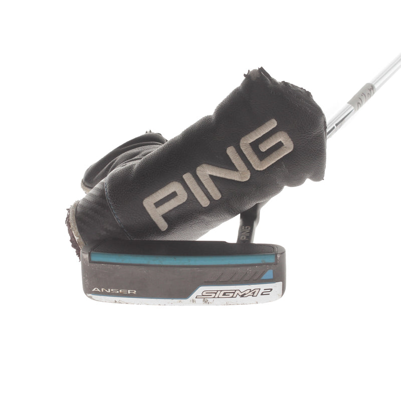 Ping Sigma 2 Anser Mens Right Hand Putter 34" Blade Ping Slight - Super Stroke Pistol GT 2.0