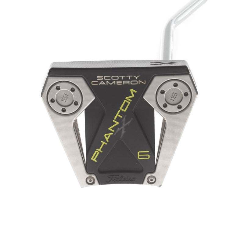 Scotty Cameron Phantom X 6 Mens Right Hand Putter 34" Mallet - Super Stroke Tour 2.0
