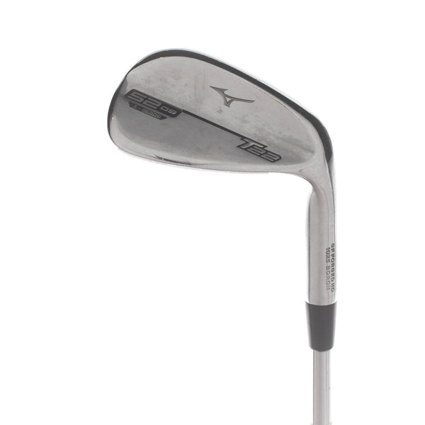 Mizuno T22 Steel Mens Right Hand Gap Wedge 52* 9 Bounce S Grind Stiff - Dynamic Gold S400