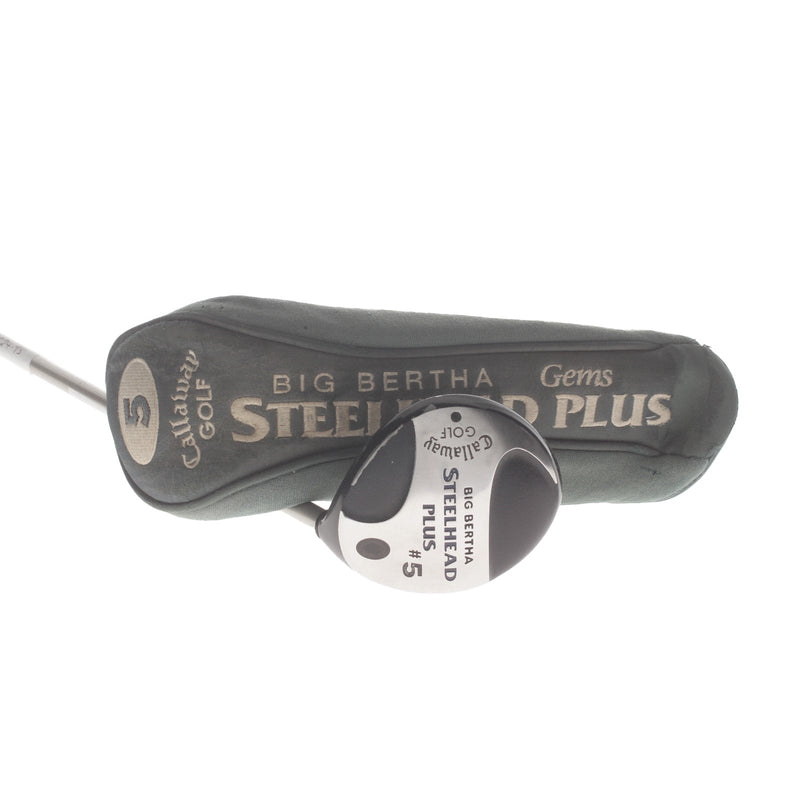 Callaway Big Bertha Steelhead Plus Graphite Ladies Right Hand Fairway 5 Wood 18* Ladies - Callaway Steelhead Plus Gems
