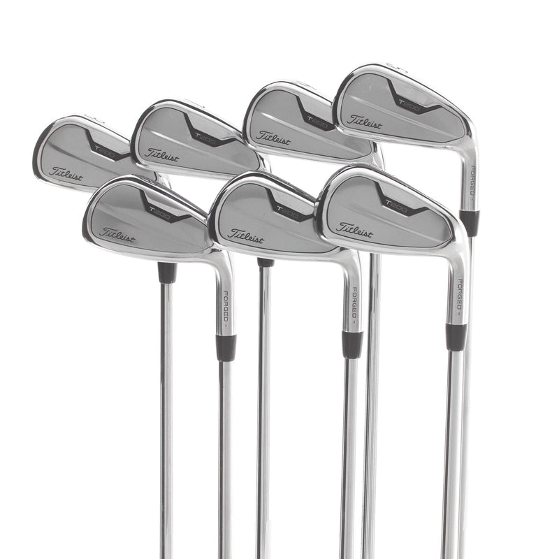Titleist T200 2021 Steel Mens Right Hand Irons 5-GW Stiff - Project X Rifle 6.0